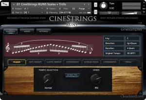 Cinesamples CineStrings RUNS Kontakt 电影弦乐音色