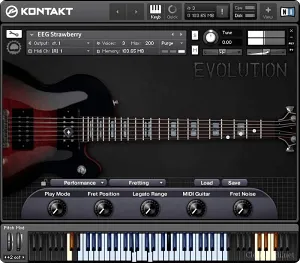 草莓电吉他音源 Orange Tree Samples Evolution Strawberry v1.3.0 Kontakt