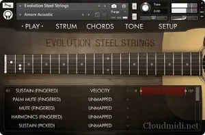 民谣吉他音源 OTS Evolution Acoustic Guitar Steel Strings 2 Kontakt