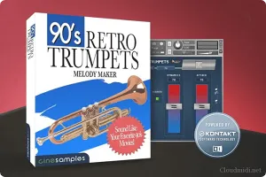 Cinesamples 90’s Retro Trumpets Kontakt 90年代的复古小号
