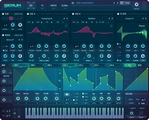 Xfer Records Serum & SerumFX v1.30b1 WiN-MAC 血清合成器稳定版
