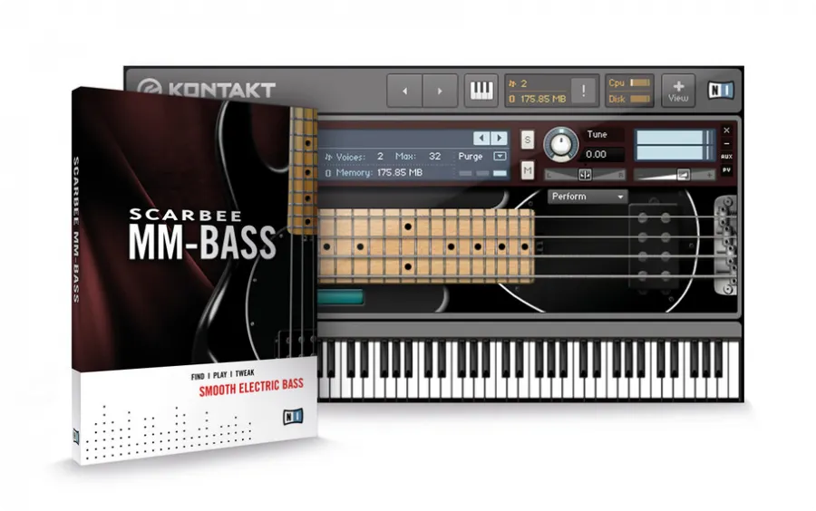 Native Instruments Scarbee MM-Bass Kontakt Native Instruments Scarbee MM-Bass Kontakt