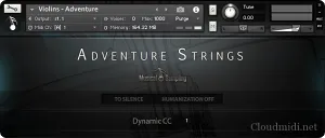 冒险电影弦乐 – Musical Sampling Adventure Strings Kontakt