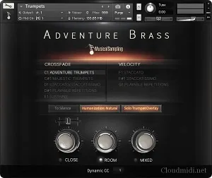 冒险电影铜管乐 – Musical Sampling Adventure Brass v1.1 Kontakt