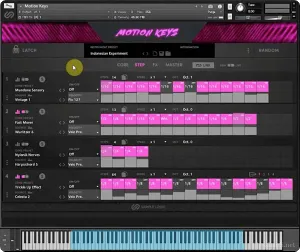 电影运动键盘乐器 – Sample Logic Motion Keys Kontakt