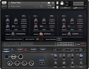 电影节奏合成器-Umlaut Audio MOTORS Kontakt