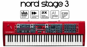 诺德舞台电钢琴采样-Nord Stage 3 Ultimate Stage Pianos Kontakt
