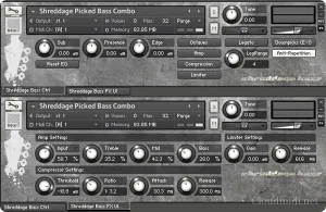 杀手贝司拨奏版-Impact Soundworks Shreddage Bass Picked Edition