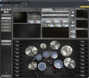 板岩鼓音源插件完整版含拓展 Steven Slate Drums SSD4 v1.1 WiN-MAC