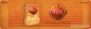 Big Fish Audio Funk Soul Vintage Drum Loops Kontakt 放克灵魂鼓组