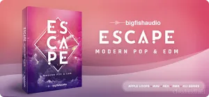 Big Fish Audio Escape Kontakt 现代流行和EDM制作音源