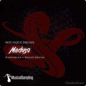 美杜莎精品鼓-Musical Sampling Boutique Drums Medusa Kontakt