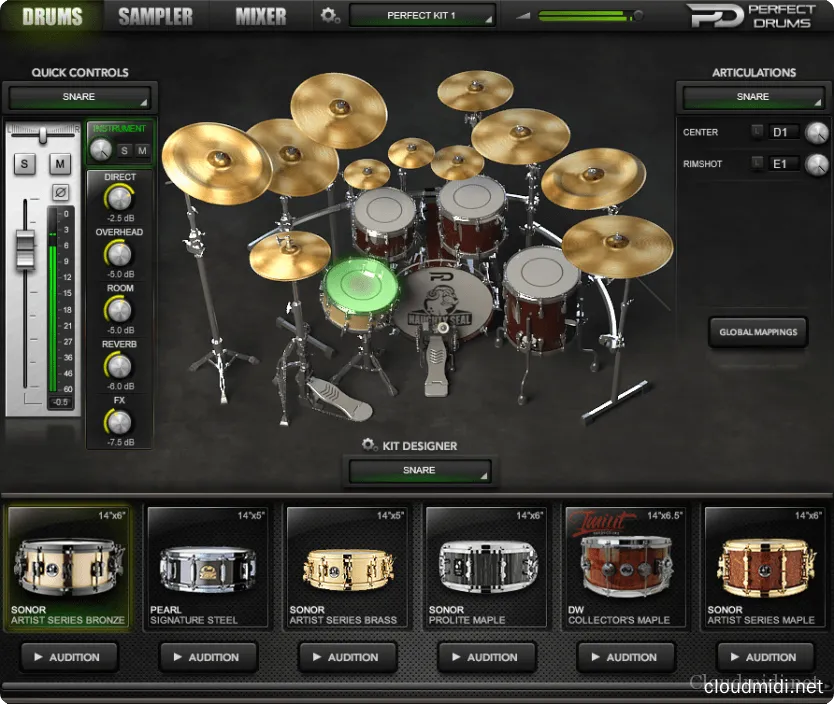 Naughty Seal Audio Perfect Drums 1.6.0 WiN-MAC Naughty Seal Audio Perfect Drums 1.6.0 WiN-MAC