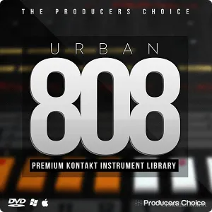 808鼓机采样音源-The Producers Choice Urban 808 Kontakt