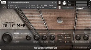Cinematique Instruments Hammered Dulcimer Kontakt 锤式扬琴