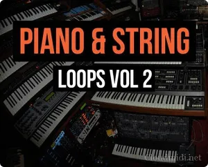 钢琴和弦乐Loops采样-Cymatics Piano & String Loops Vol.2 WAV