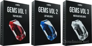 Trap,Hip Hop旋律采样 Cymatics Gems Melody Bundle (MIDI, WAV)