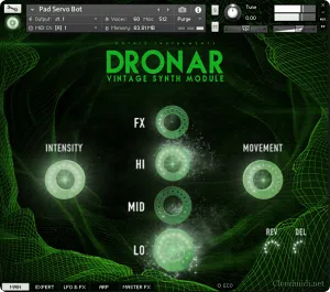 复古氛围 Gothic Instruments Dronar Vintage Synth Kontakt