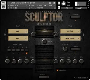 电影启升感音色 Gothic Instruments Sculptor Epic Risers Kontakt