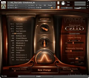 Best Service Emotional Cello Kontakt 电影情感大提琴音色