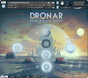 金属玻璃感合成音源 Gothic Instruments Dronar Metal & Glass Kontakt