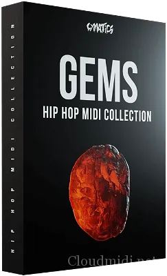 202个Hip Hop制作MIDI模版-Cymatics GEMS Hip Hop Midi Collection