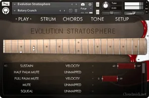 电吉他音源 Orange Tree Samples Evolution Stratosphere v1.3.0 Kontakt