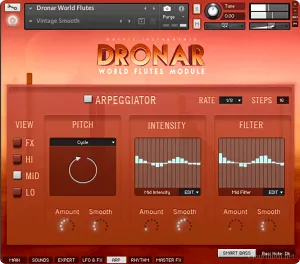 世界氛围笛子音源 Gothic Instruments Dronar World Flutes Module