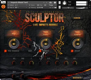 影视现场撞击音色 Gothic Instruments Sculptor Live Impacts Kontakt