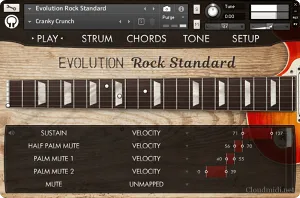 标准摇滚电吉他音源 Orange Tree Samples Evolution Rock Standard v1.2.5 Kontakt