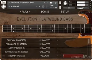 经典P型电贝司音源-Orange Tree Samples Evolution Flatwound Bass v1.2.5 Kontakt