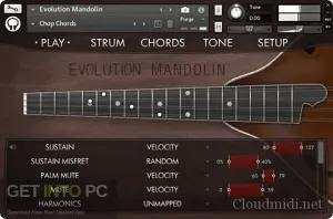 真实的曼陀林音源 Orange Tree Samples Evolution Mandolin v1.2.5 Kontakt