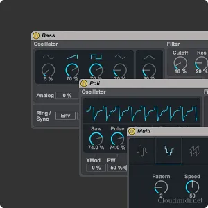 Ableton Max For Live Essentials 基础音频MIDI效果合成控制拓展包