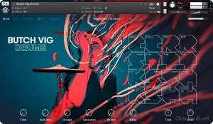 另类摇滚鼓音色-Native Instruments Butch Vig Drums v1.1.0 Kontakt