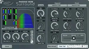 环绕声混响插件-iZotope & Exponential Audio PhoenixVerb Surround 4.0.1a WiN