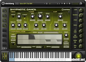 电子舞曲合成器插件-Steinberg Hypnotic Dance 1.6.1 WiN-MAC