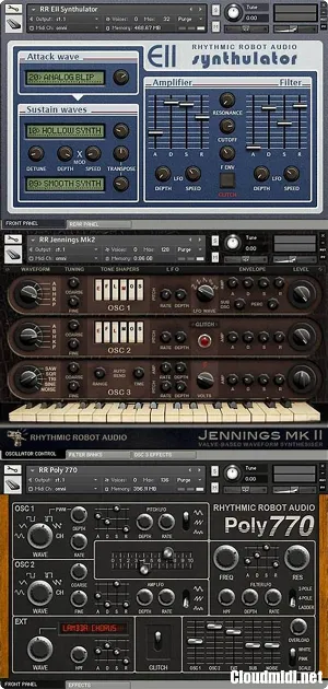 虚拟合成乐器插件套装-Sampleson Synths Bundle WiN-MAC