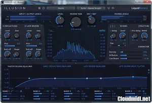 幻觉空间混响插件-LiquidSonics Illusion v1.1.7 WiN