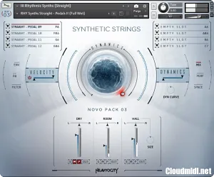合成弦乐音源-Heavyocity Novo Pack 03 Synthetic Strings Kontakt