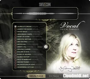 抒情人声短乐句-Sonuscore Lyrical Vocal Phrases Kontakt