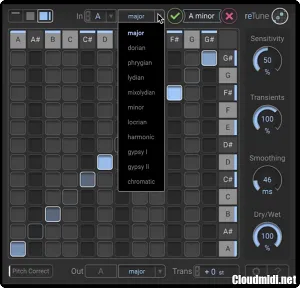 zplane reTune v1.2.0 CE WiN 音高实时处理插件