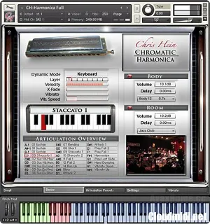 半音阶口琴音源-Best Service Chris Hein Chromatic Harmonica Kontakt