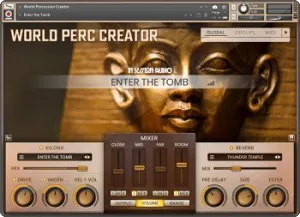 世界民族打击乐MIDI音源-In Session Audio World Percussion Creator Kontakt