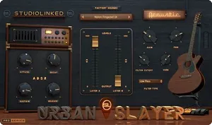 吉他效果器插件-StudioLinked Urban Slayer Acoustic 1.0 WiN-MAC