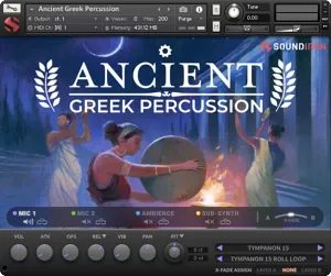 古希腊手鼓音源-Soundiron Ancient Greek Percussion Kontakt