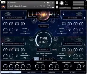 氛围铺底音源-Luftrum Lunaris Pads 1.5 Kontakt