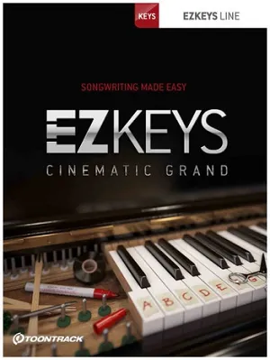 电影钢琴拓展包-Toontrack EZkeys Cinematic Grand v1.2.5 WiN