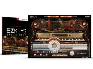 混合竖琴拓展音色包-Toontrack EZkeys Hybrid Harp 1.0.1 WiN-MAC