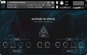 空间氛围吉他音源-Dark Intervals GUITARS IN SPACE Kontakt