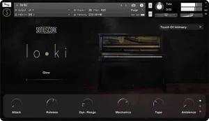 钢琴音源-Sonuscore lo•ki Felt Piano Kontakt